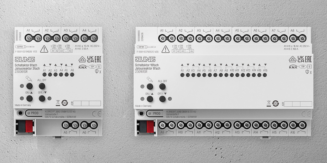 KNX Schalt- und Jalousieaktoren bei Elektro Steber GmbH & Co. KG in Weil