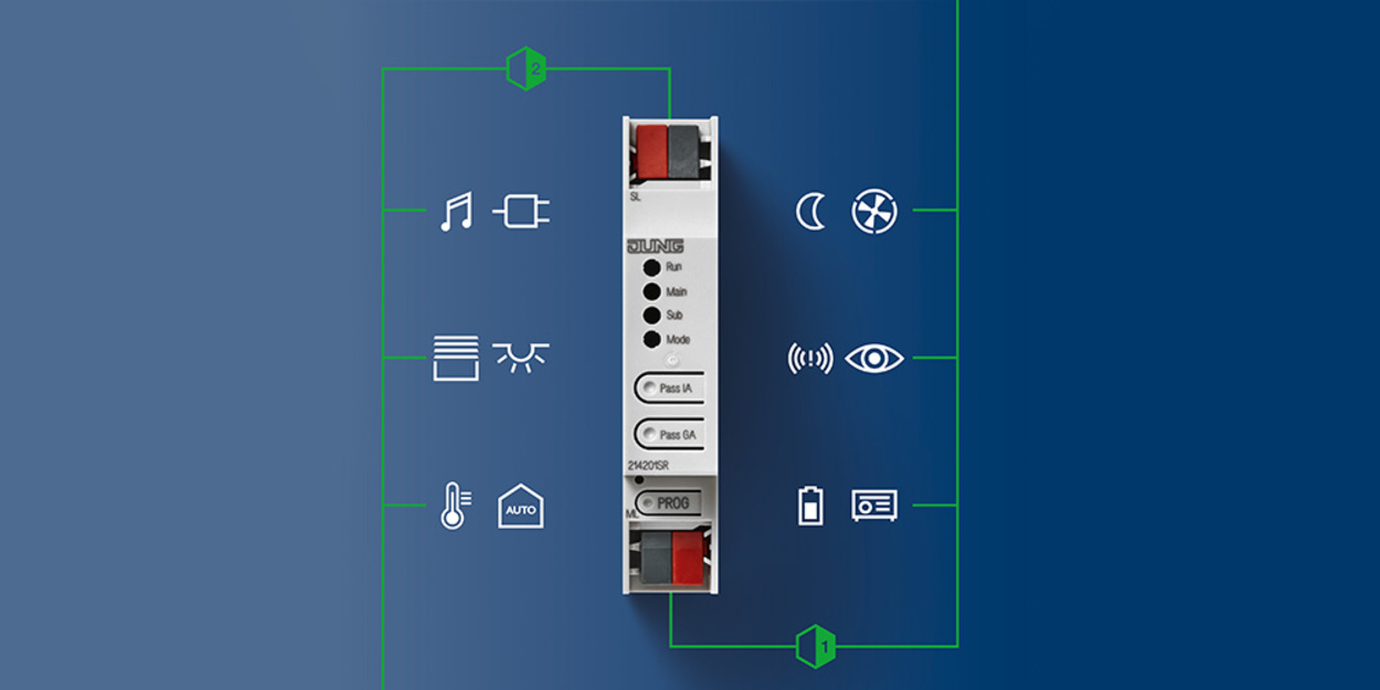 KNX Bereichs- und Linienkoppler bei Elektro Steber GmbH & Co. KG in Weil