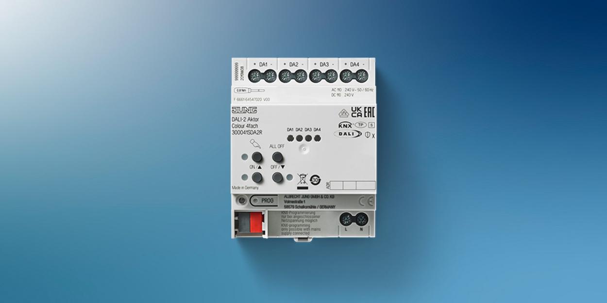 KNX DALI 2 Gateway Colour bei Elektro Steber GmbH & Co. KG in Weil